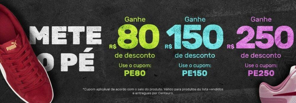 Cupons CENTAURO Pré Black Friday