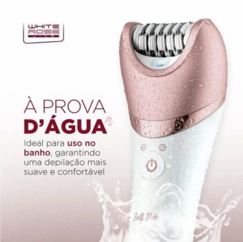 Depilador Elétrico Mondial Soft Skin DP-05 - sem Fio Seco e Molhado 2 Velocidades