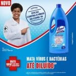 Desinfetante Líquido Lysol Pureza do Algodão 1,5L