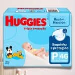 Fralda Huggies Tripla Proteção P - 46 Fraldas