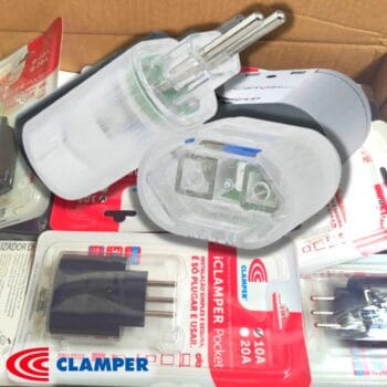 iCLAMPER Pocket 2 Pinos - 10A Transparente