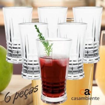 Jogo de Copos Precisão 305ml 6 peças- Casambiente