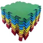 Kit 10 tatames 50X50 20 mm colorido economico