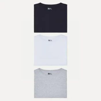 Kit 3 Camisetas Básicas Reserva