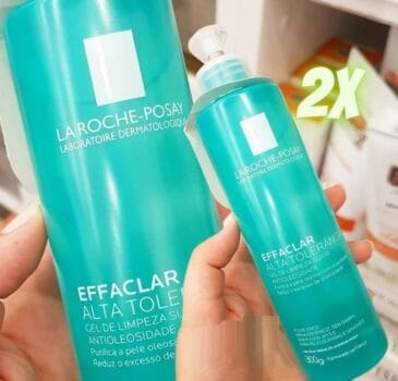 Kit La Roche Posay Effaclar - 2x Gel de Limpeza Alta Tolerância - La Roche-Posay