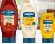 Kit Maionese Ketchup e Mostarda Hellmanns