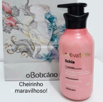 Loção Hidratante Corporal Desodorante Nativa SPA Lichia 400ml