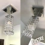 Lustre Clearcrillic Cristal Acrilico Quadrado Perfeito