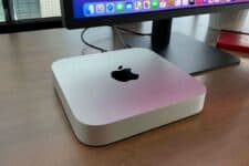 Mac mini: Apple M1 chip with 8‑core CPU and 8‑core GPU, 256GB SSD