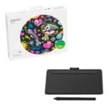 Mesa Digitalizadora Wacom Intuos CTL4100WLK0 Bluetooth Pequena - Preta