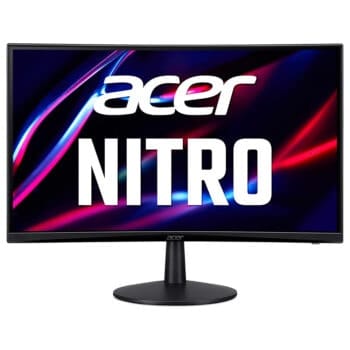 Monitor Acer Gamer Nitro tela curva 23.6' LED VA FHD 75Hz 1ms HDMI FreeSync ED240Q bi
