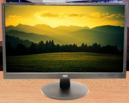 Monitor AOC 23,6" LED M2470SWH2 (HDMI/VGA/VESA/Ajuste de Incilinacao/1920x1080 Full HD) - M2470SWH2, Preto