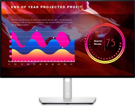 Monitor Dell 23.8 Ultrasharp U2422h Prata