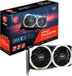 MSI AMD Radeon RX 6600 XT 128 bits 8GB GDDR6 DP/HDMI Dual Torx Fans FreeSync DirectX 12 VR Ready OC Placa de vídeo RX 6600 XT MECH 2X 8G OC)