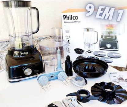 Multiprocessador Philco Pmp1600p Preto – 1400W