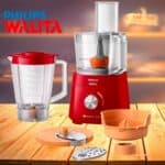 Multiprocessador Philips Walita Powerchop 750 Plus Ri7302/40 - Vermelho