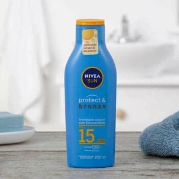 NIVEA SUN Protetor Solar Protect & Bronze FPS15 200ml