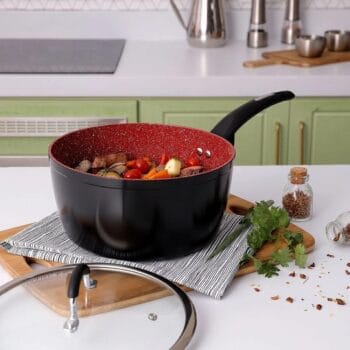 Panela Power Taste Preta 24 cm - La Cuisine