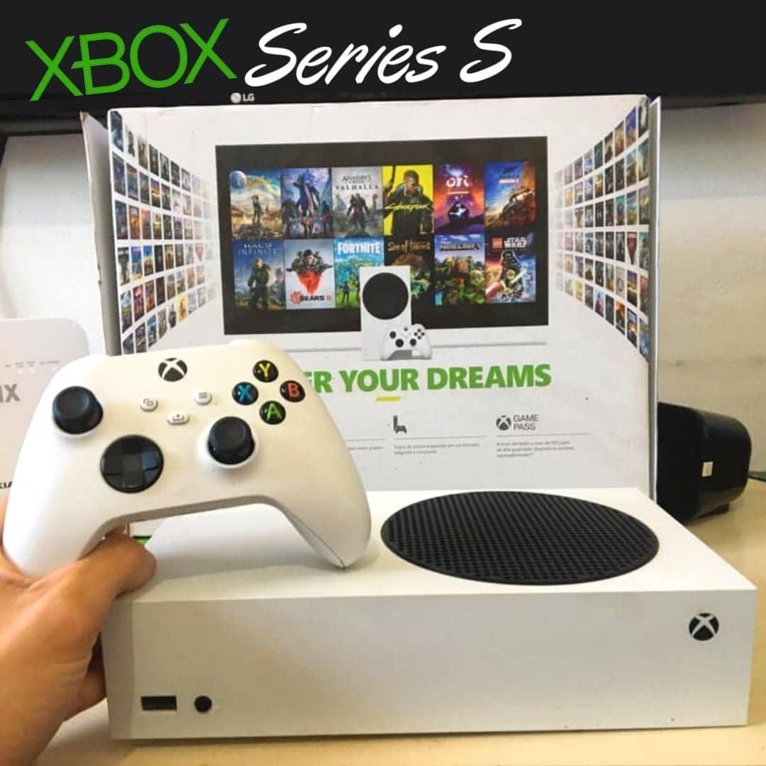 Console Xbox Series S ssd 512GB 1 Controle Branco Bivolt - Promotop