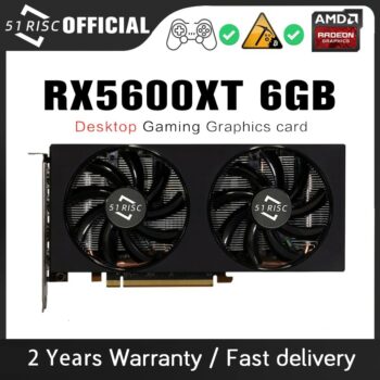 Placa de Vídeo RX 5600 XT 6GB Sheli 51Risc