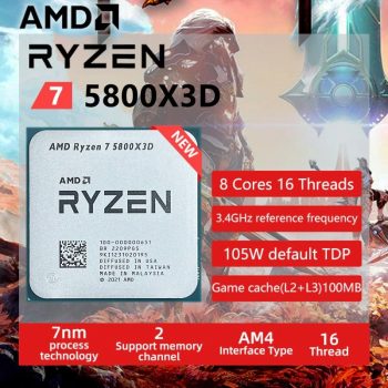 Processador AMD Ryzen 7 5800X3D