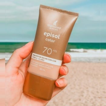 Protetor Solar com Cor FPS70 Mantecorp Skincare Episol