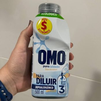 Sabão Líquido Refil Omo Puro Cuidado 500ml