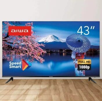SmartTV Aiwa 43” Full HD, Borda Ultrafina, HDR10, Dolby Áudio - AWS-TV-43-BL-01 TV 43" SMART - BORDA INFINITA AWS-TV-43-BL-01 BIVOLT