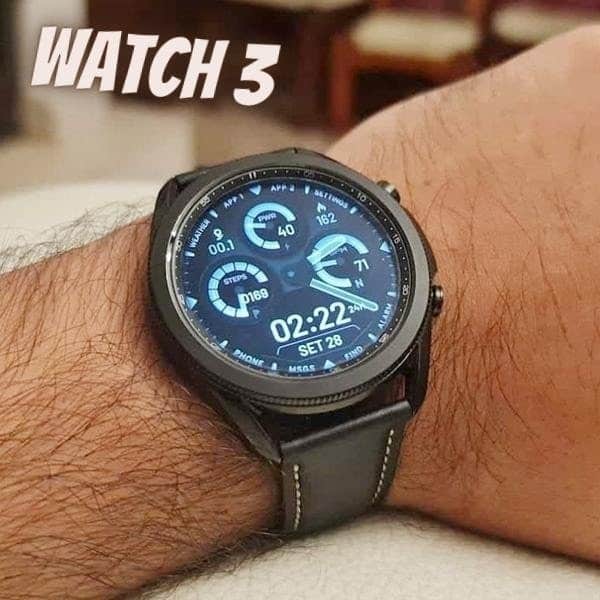 Smartwatch Samsung Galaxy Watch 3 LTE Preto - 45mm 8GB - Promotop