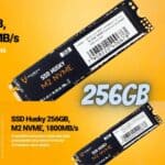 SSD 256 GB Husky Gaming, M.2 NVMe, Leitura: 1800MB/s e Gravação: 1300MB/s - HGML003