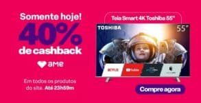 TODO O SITE DA OBABOX COM 40% CASHBACK AME