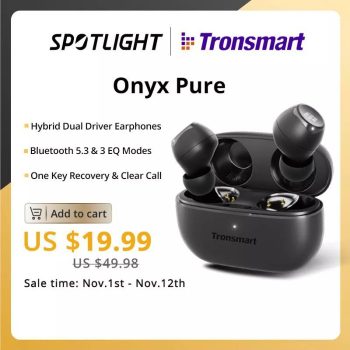Tronsmart Onyx Pure Cupom