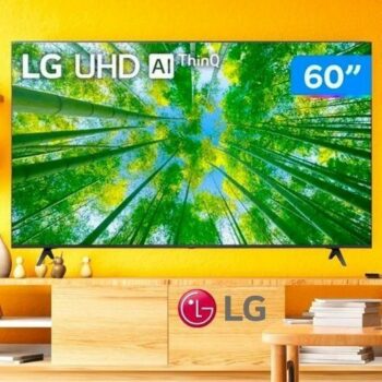 Tv Smart Led 60" 4k LG Uhd 60uq8050 Wifi Bluetooth Hdr Nvidia Geforce Now Thinqai Smart Magic Google Alexa