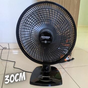 Ventilador de Mesa Mondial Super Power VSP-30-B - 30cm 3 Velocidades