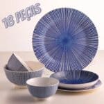 Aparelho de Jantar Porcelana Atlantis 18 peças - Lyor