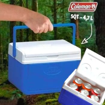 Caixa Térmica 5 QT (4,7 L), 6 Latas, Coleman