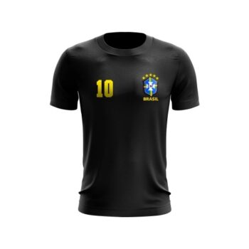 Camiseta Dry-Fit Copa Do Mundo Seleção Brasileira Brasil