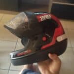 Capacete Moto Pro Tork Automático Sm Preto E Vermelho 788 60