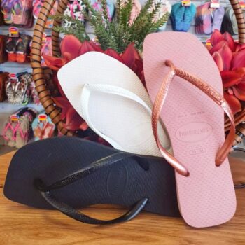 Chinelo SANDALIAS HAVAIANAS SLIM SQUARE, Havaianas, feminino