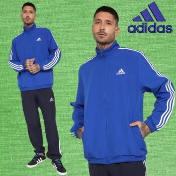 Conjunto Adidas Essentials 3 Listras Masculino