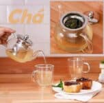 Conjunto de Chá Double Bule 600 ml e Xícara 2 peças - La Cuisine