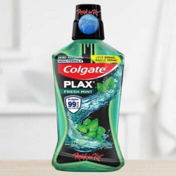 Enxaguante Bucal Colgate Plax Fresh Mint 500Ml Promo Leve 500Ml Pague 350Ml