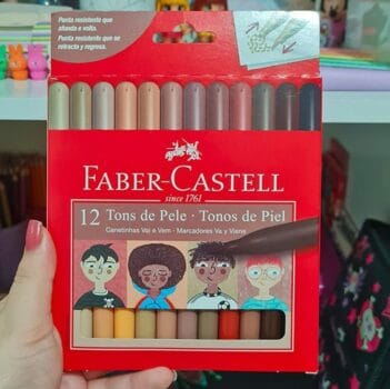 Faber-Castell CANETINHA VAI E VEM TONS DE PELE, Modelo: 15.0112VVCCZF