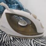 Ferro A Vapor Spray Oster 5907 127v Branco E Dourado