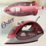 Ferro de Passar a Vapor Oster, Aeroceramic, Base Cerâmica, 110V, Vermelho, 1200W, GCSTBS5053