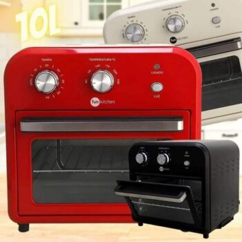 Forno e Fritadeira sem Óleo Fun Kitchen 10L