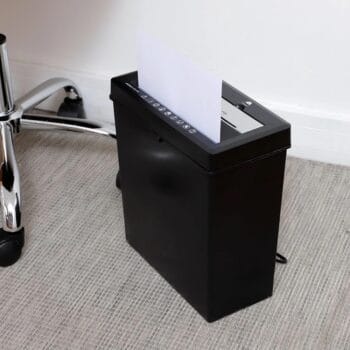 Fragmentadora de Papel Preta - Office Basics