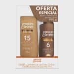 Kit Protetor Solar Cenoura e Bronze Corpo com Cor FPS 15 110ml + Óleo Bronzeador FPS 6 110ml