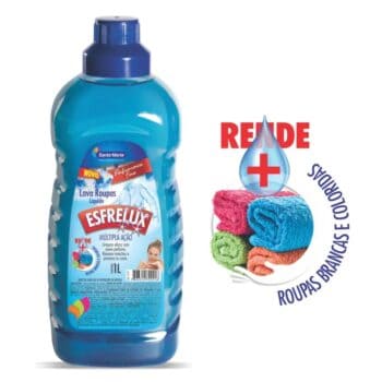 Lava roupas liquido ESFRELUX 1 lt, azul