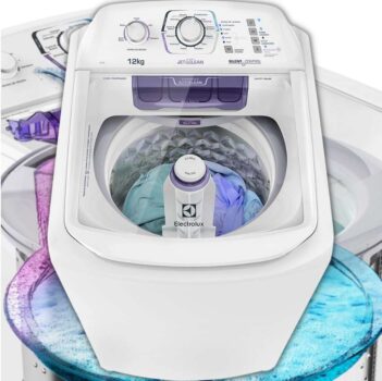 Lavadora de Roupas Electrolux 12Kg LAC12 - Branca